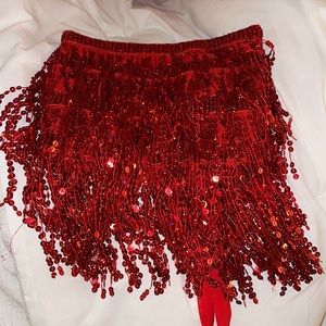 Sequin skirt